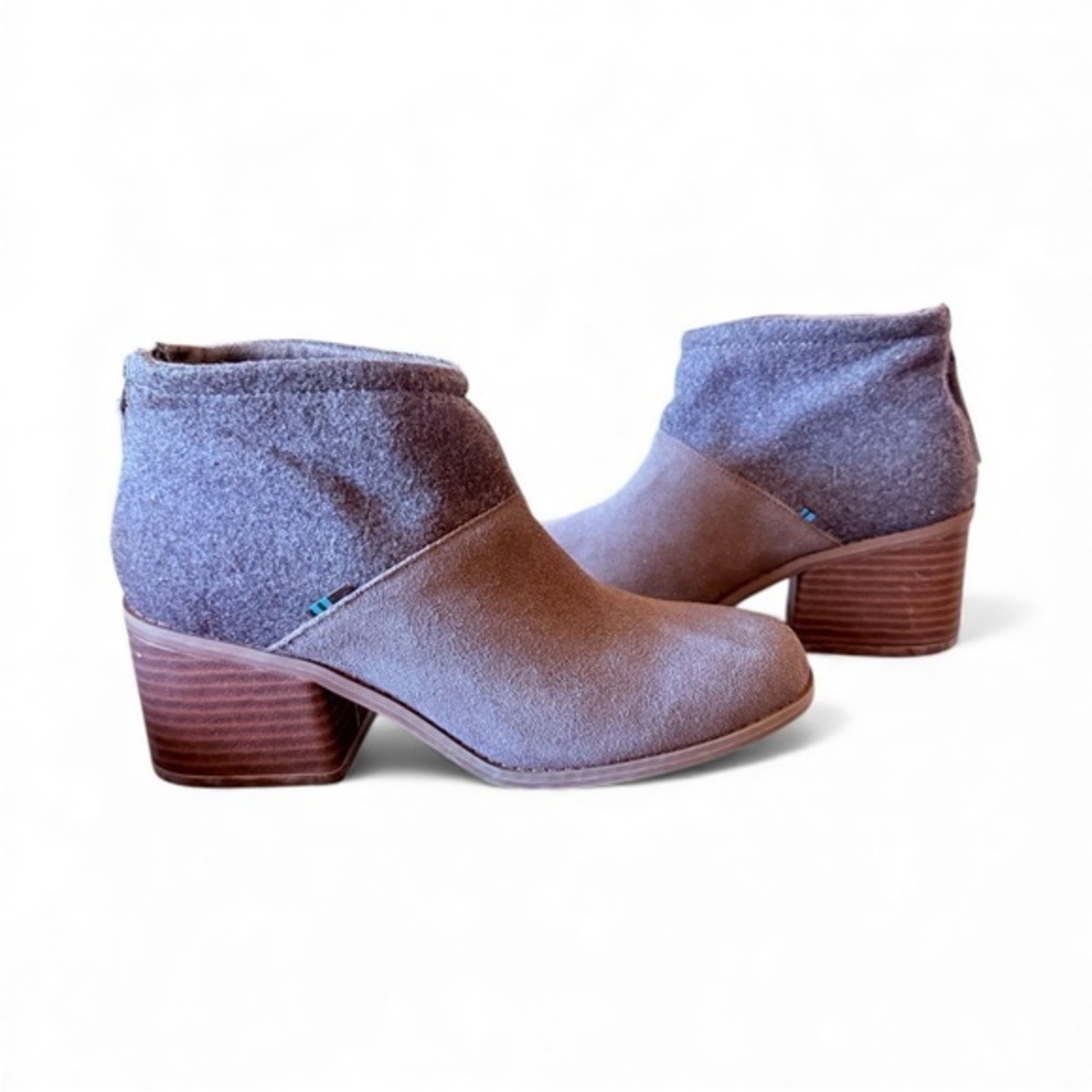 Tom’s Ankle Gray Boots